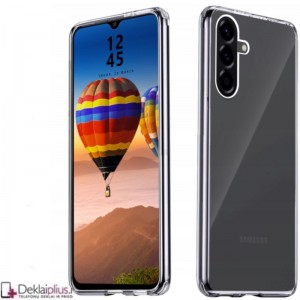 Silikoninis ploniausias,lengviausias dėklas - permatomas (Samsung Galaxy A17/A18)